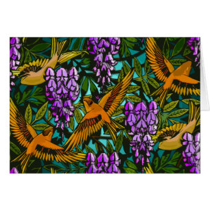 Oiseaux au milieu des bactéries