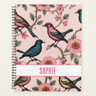 Oiseaux botaniques motifs personnalisés