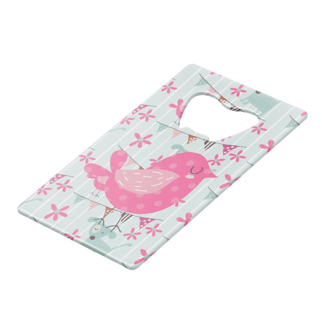 Oiseaux, Chiens, Bannières, Fleurs (Dos Angle)