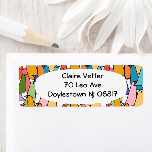 Oiseaux colorés (En situation)