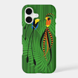 Oiseaux colorés et lumineux du paradis