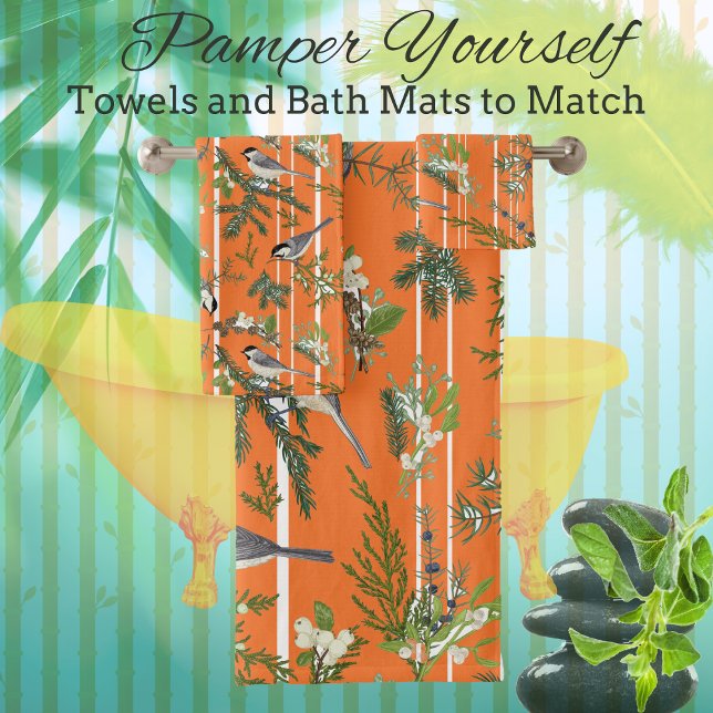 Oiseaux dans Serviette de verdure (Créateur téléchargé)