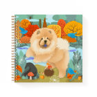 OISEAUX DE BONHEUR CHOW Carnet Spiral
