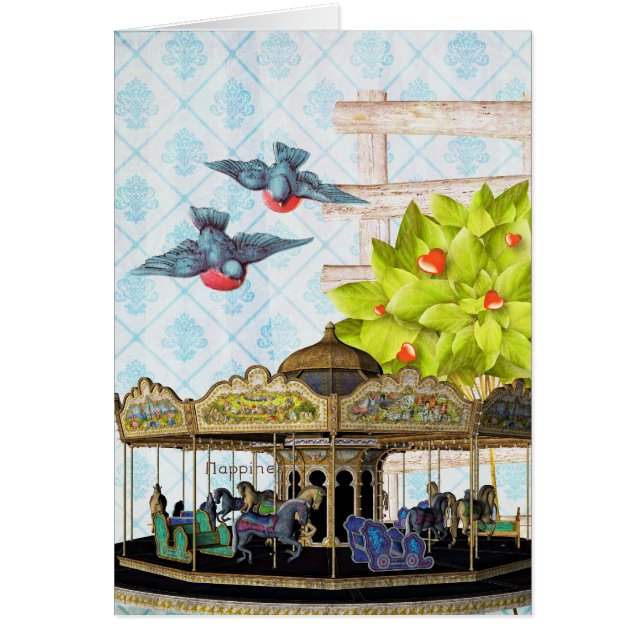 Oiseaux de carrousel (Devant)