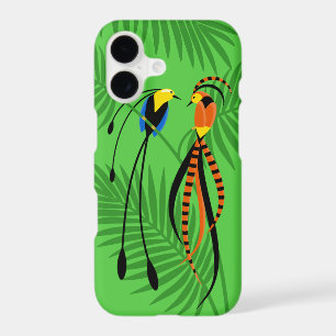 Oiseaux de paradis aux couleurs vives