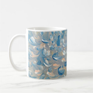 Oiseaux d'une tasse de café en plume