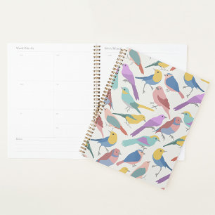 Oiseaux Ensemble Planificateur Spiral