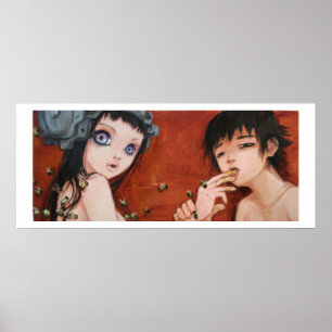 Oiseaux et affiches d'abeilles