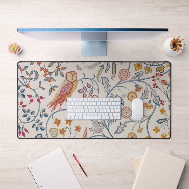 Oiseaux et fleurs, William Morris (Bureau 1)