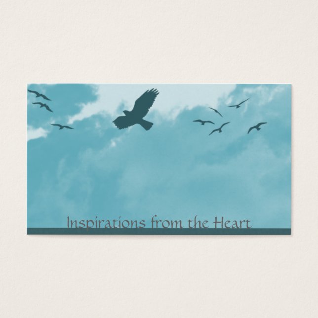 oiseaux et nuages (Devant)