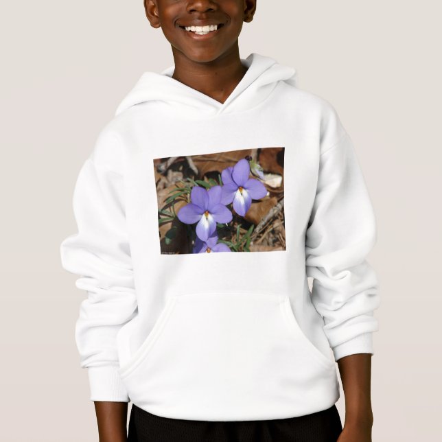 Oiseaux fleur sauvage-Pied Violet III Cadeaux et v (Devant)