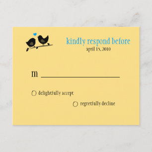 oiseaux jaunes rsvp