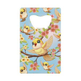 Oiseaux mignons et heureux parmi les fleurs du pri