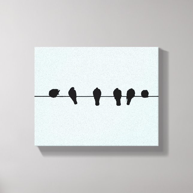 Oiseaux minimes sur une toile métallique (Recto)