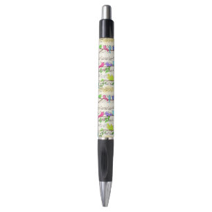 Oiseaux musicaux colorés Stylo Printemps Joy