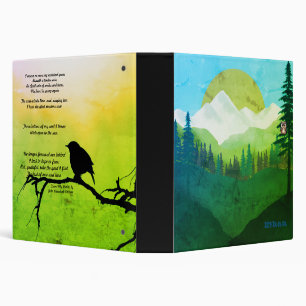 Oiseaux Poétiques Dans Le Classeur Forestier
