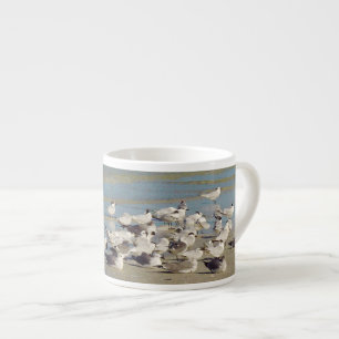 Oiseaux sur la plage Espresso Mug