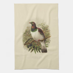 Oiseaux vintages de NZ de la Science - serviette