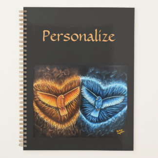 Oiseaux volant ensemble-