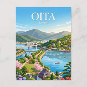 Oita Japan Postcard