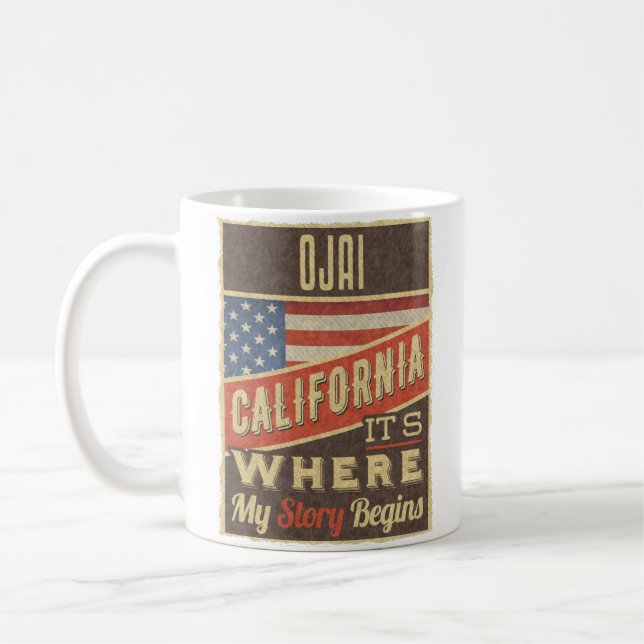 Ojai California Coffee Mug (Left)