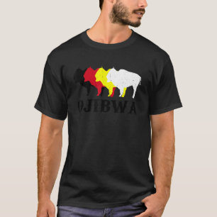Ojibwa Anishinaabeg Ojibwe Native American Medicin T-Shirt