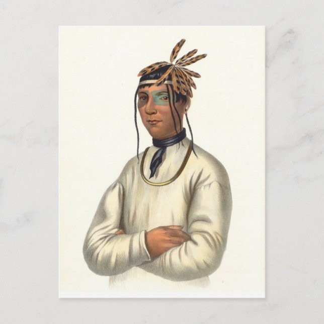 Ojibwa Postcard (Front)