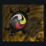 Ojibway Miskwaadesi Poster<br><div class="desc">I've had lots of requests to do a Turtle image,  so here you are.</div>