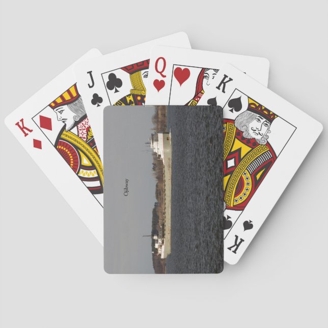 Ojibway playing cards (Back)