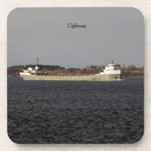 Ojibway set of 6 plastic coasters
