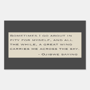 Ojibwe saying - The Sopranos Sticker
