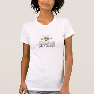OJMAG Ladies Casual Scoop Neck Tee, Ladies XL T-Shirt