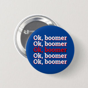 OK Boomer 2 Inch Round Button