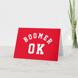 OK Boomer Card
