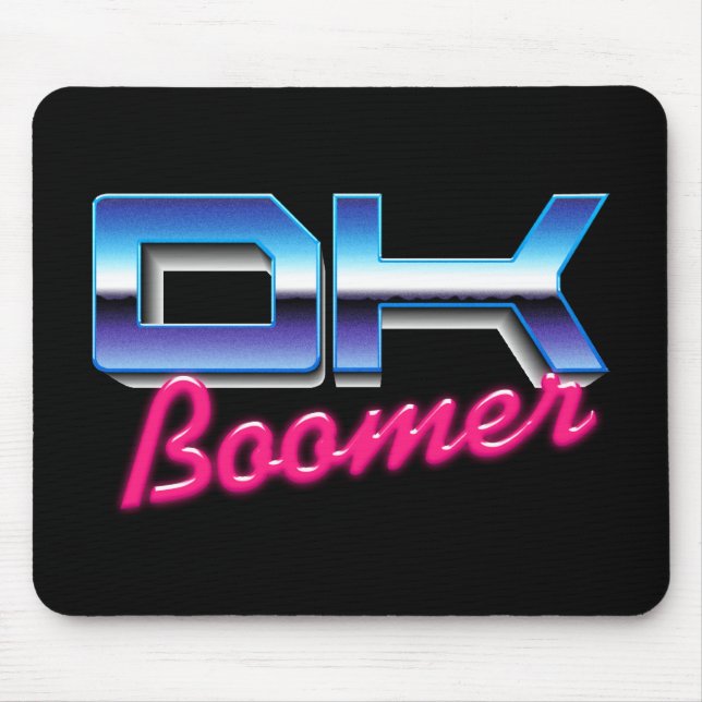 Ok Boomer Mouse Pad (Front)