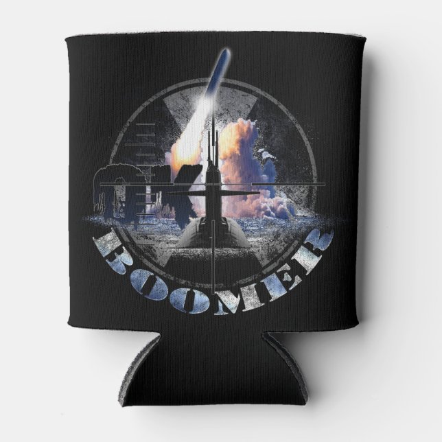 OK BOOMER US Navy Nuclear Sub Force Can Cooler (Front)