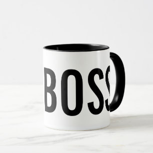 OK BOSS tasse de café drôle cadeau pour employé