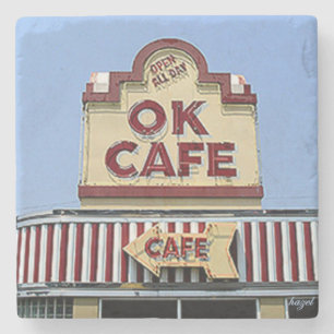 OK Cafe, OK Cafe Atlanta, OK Cafe Stone Coaster