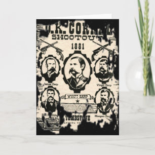 OK Corral Shootout Card