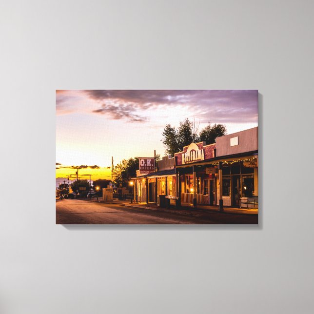 OK Corral, Tombstone, Arizona Canvas Print (Front)
