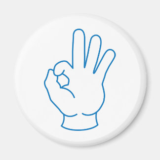 Ok Hand Magnet