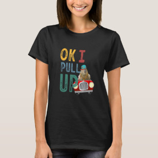 Ok I Pull Up Capybara Party T-Shirt