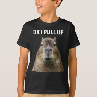 Ok I Pull Up Capybara T-Shirt