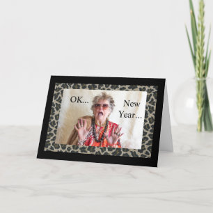 OK New Year,  here's what you need to do Card