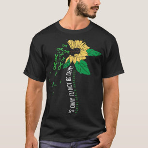 Ok Not To Be Ok Mental Health Awareness Sunflower T-Shirt