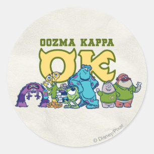 OK - OOZMA KAPPA  1 CLASSIC ROUND STICKER