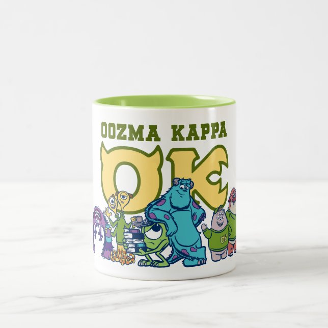 OK - OOZMA KAPPA  1 Two-Tone COFFEE MUG (Center)