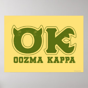 OK - OOZMA KAPPA Logo Poster