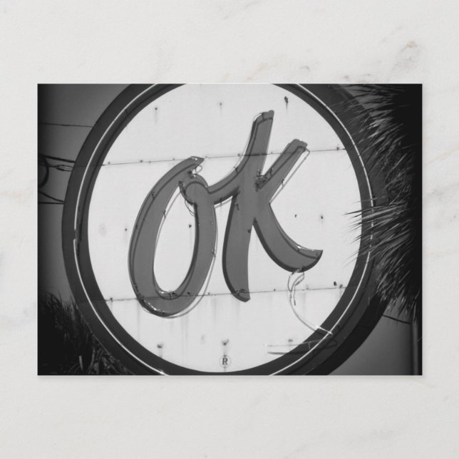 OK Postcard (Front)