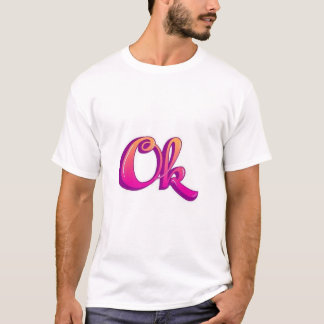 Ok T-Shirt design pour homme.